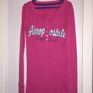 Aeropostale pink shirt
